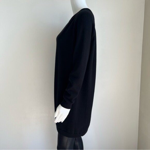 COS Black Long Sleeve Knit Sweater Dress - Picture 2 of 6